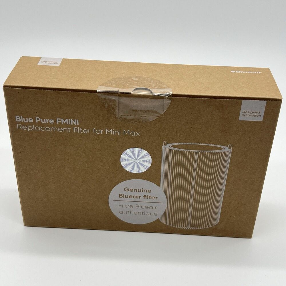 Blue Pure Mini Max Genuine Replacement Filter, Blue Pure FMINI Filter NEW 110871